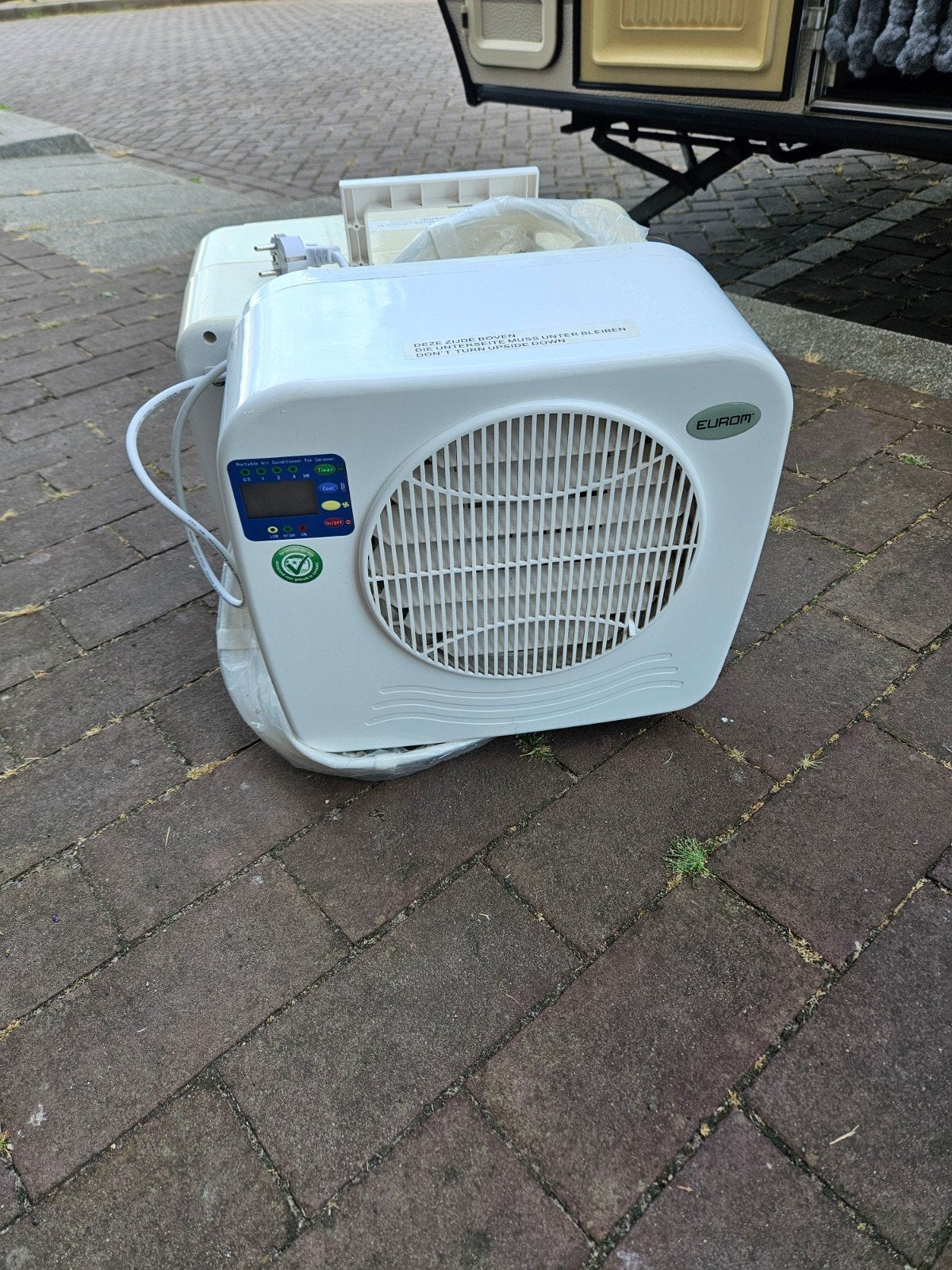 Eurom AC2401 Split airco, Ophalen, Mobiele airco, Minder dan 60 m³, 3 snelheden of meer