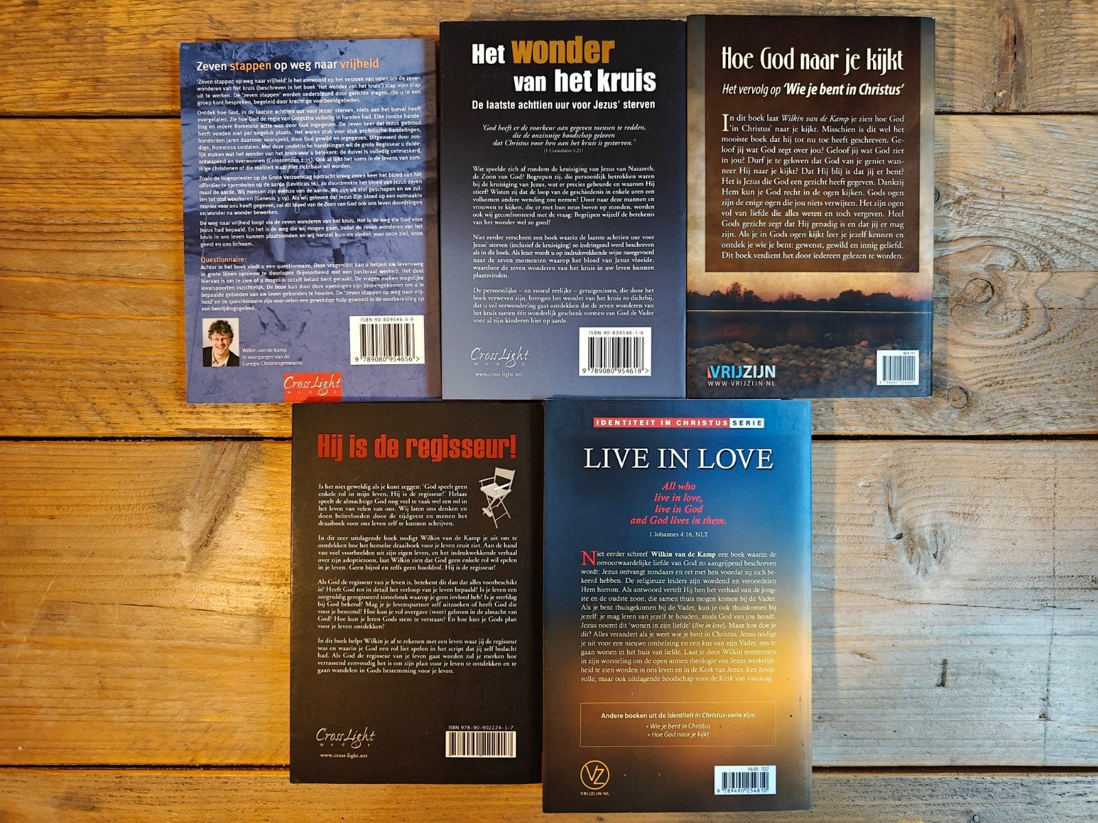 5 Boeken van Wilkin van der Kamp., Ophalen of Verzenden, Zo goed als nieuw