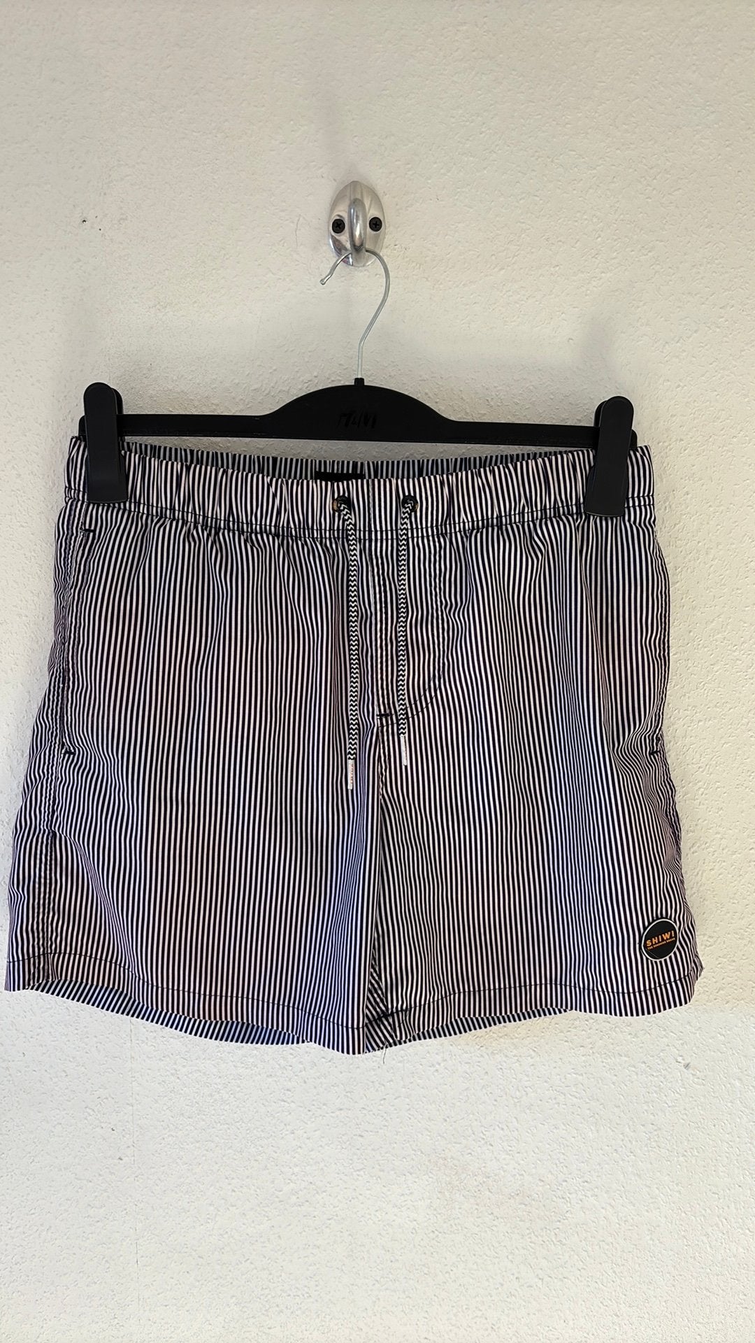 SHIWI zwembroek maat S blauw/wit, Ophalen of Verzenden, Blauw
