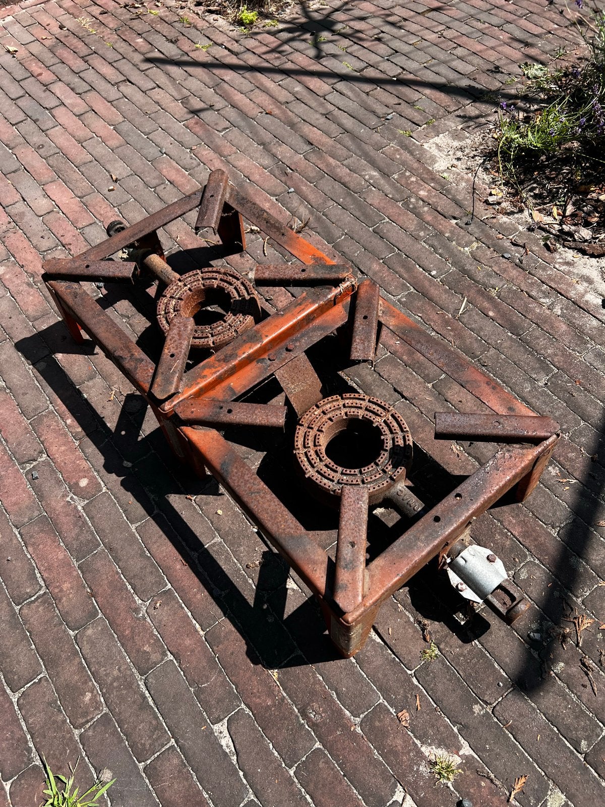 OMAC Italy Gasbrander / Wokbranders (2 stuks), Ophalen, Gebruikt, Minder dan 85 cm, 3 kookzones of minder