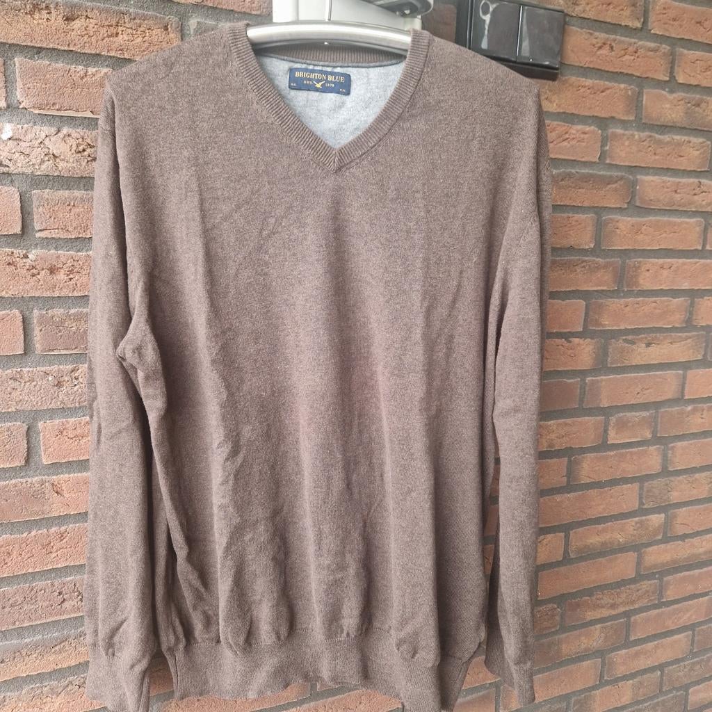 Trui Brighton Bleu & Polo Tommy Hilfiger - Maat XL, Kleding | Heren, Ophalen of Verzenden