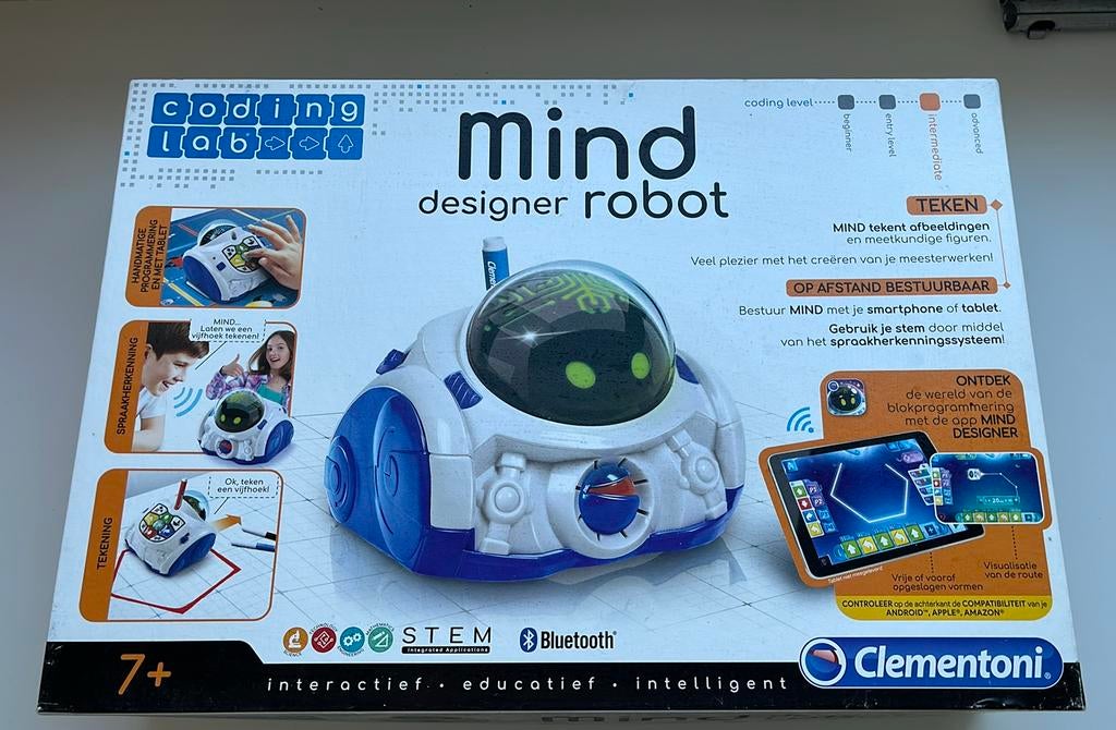 Mind programmeerbare robot /designer robot, Kinderen en Baby's, Speelgoed | Educatief en Creatief, Ophalen, Zo goed als nieuw