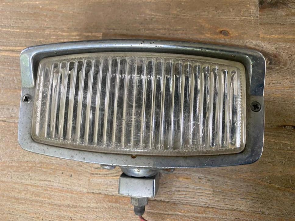 Vintage Hella mistlamp zwaar verchroomd, Auto-onderdelen, Verlichting, Ophalen of Verzenden