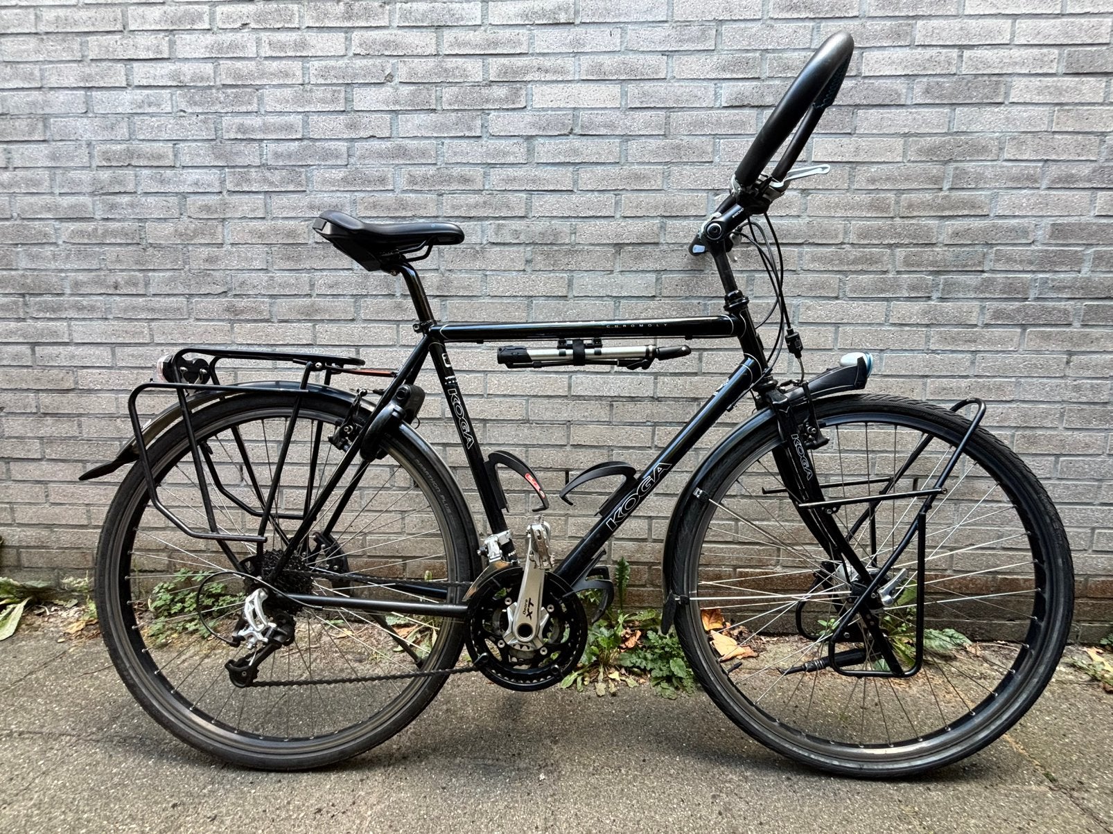 Koga Miyata Randonneur stalen reisfiets Maat 57, Fietsen en Brommers, Fietsen | Heren | Sportfietsen en Toerfietsen, Ophalen, 28 inch