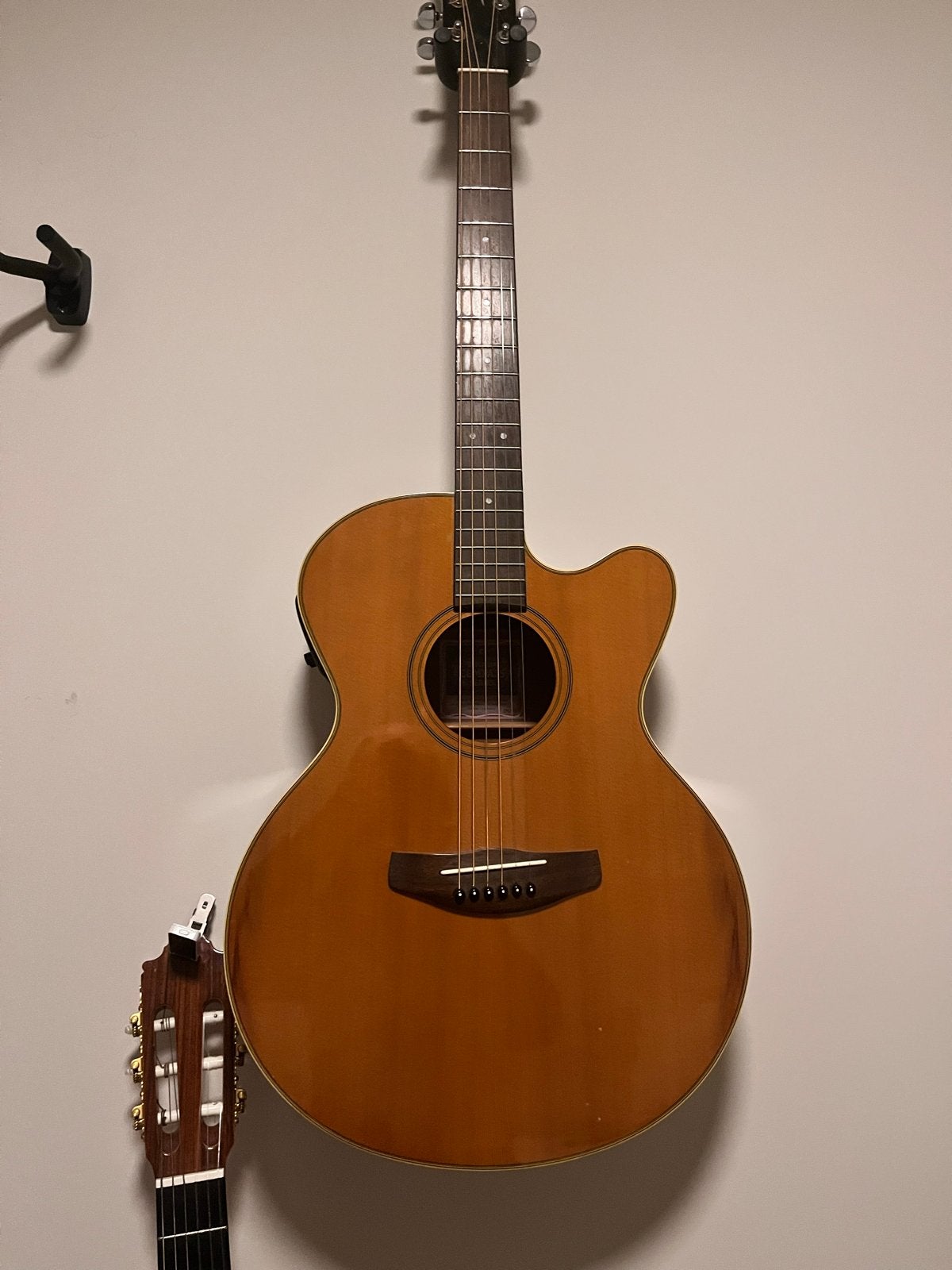 Yamaha Compass Series CPX-5 YN gitaar met versterker, Ophalen, Gebruikt, Western- of Steelstringgitaar, Met (piezo-)element
