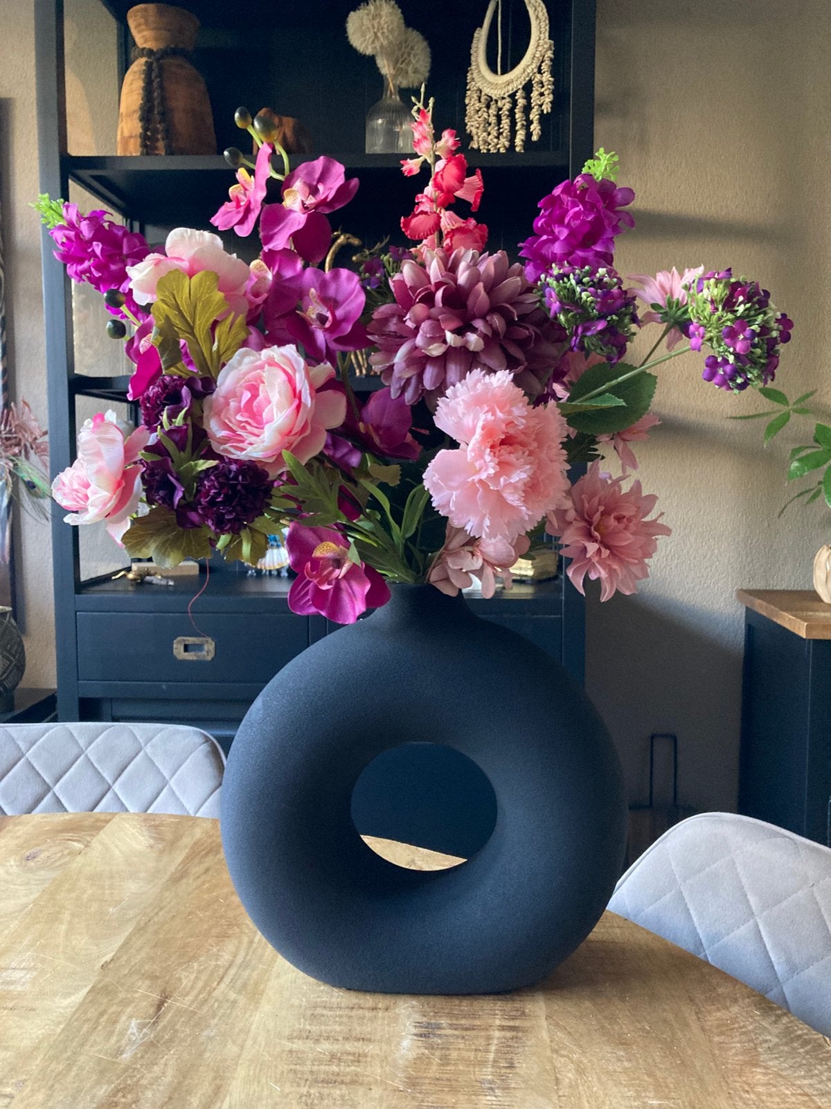 Prachtige Set Zijden Bloemen Lief Compleet, Ophalen of Verzenden, Nieuw