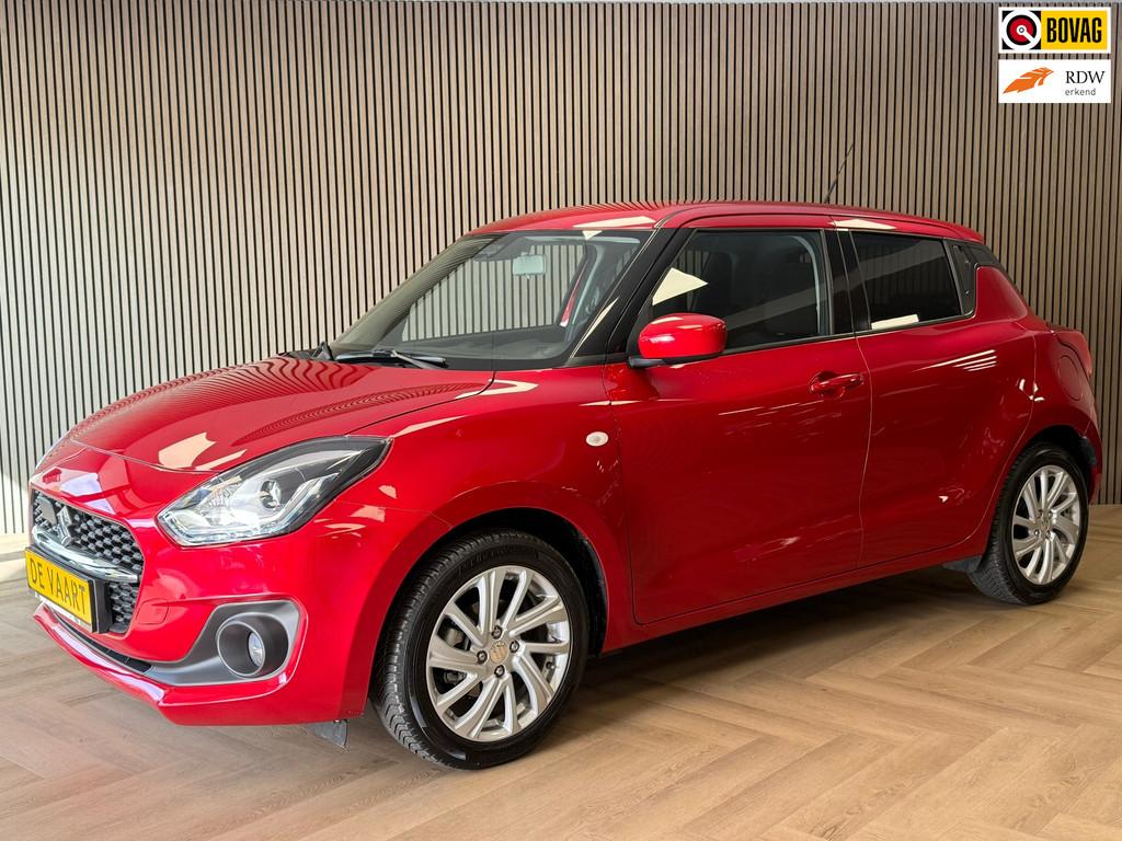 Suzuki Swift 1.2 Select Smart Hybrid AUTOMAAT NAVI LED CLIMA, 83 pk, Stof, Gebruikt, Zwart
