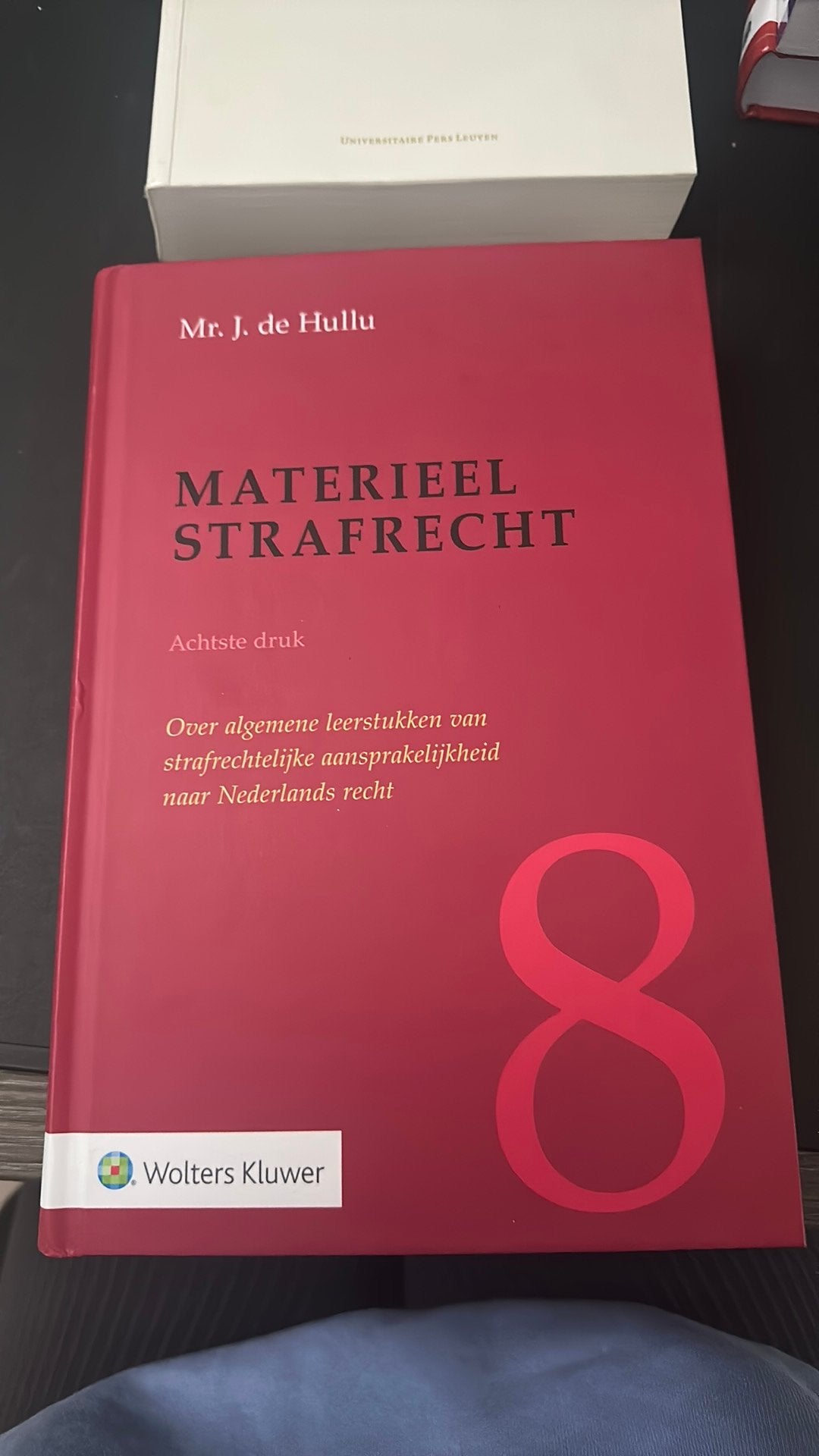J. de Hullu - Materieel strafrecht, Ophalen of Verzenden, Zo goed als nieuw, J. de Hullu