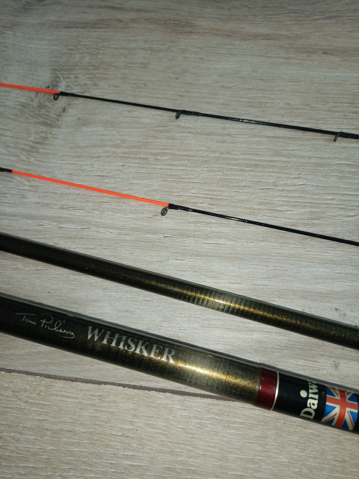 Daiwa Match Winner Whisker Quiver 11'4" (3.45m), Ophalen of Verzenden, Zo goed als nieuw, Complete hengel