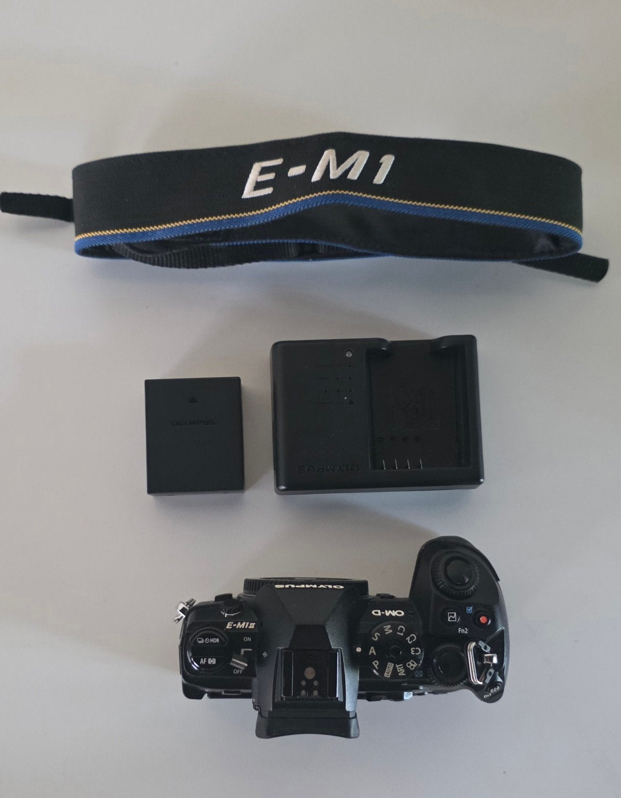 Olympus OM-D E-M1 Mark II Systeemcamera met FL-LM3 flitser, Gebruikt, Accu, Ophalen of Verzenden, Olympus
