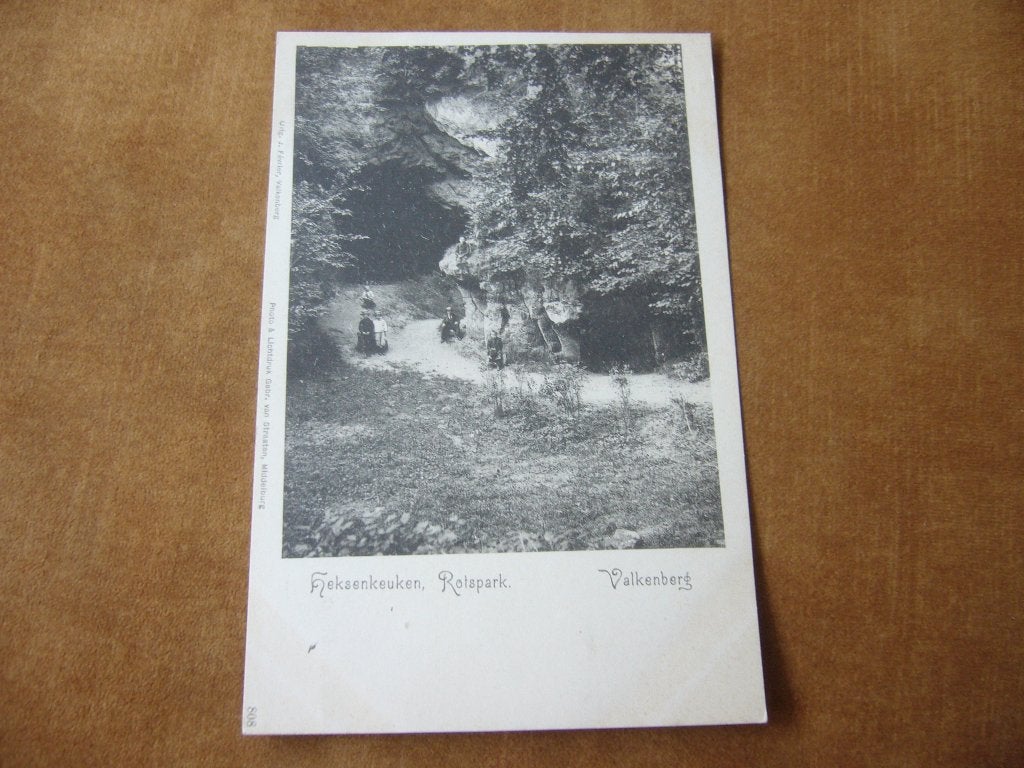 VALKENBURG AAN DE GEUL - VALKENBERG = HEKSENKEUKEN ROTSPARK, Ophalen of Verzenden, Voor 1920, Ongelopen, Limburg