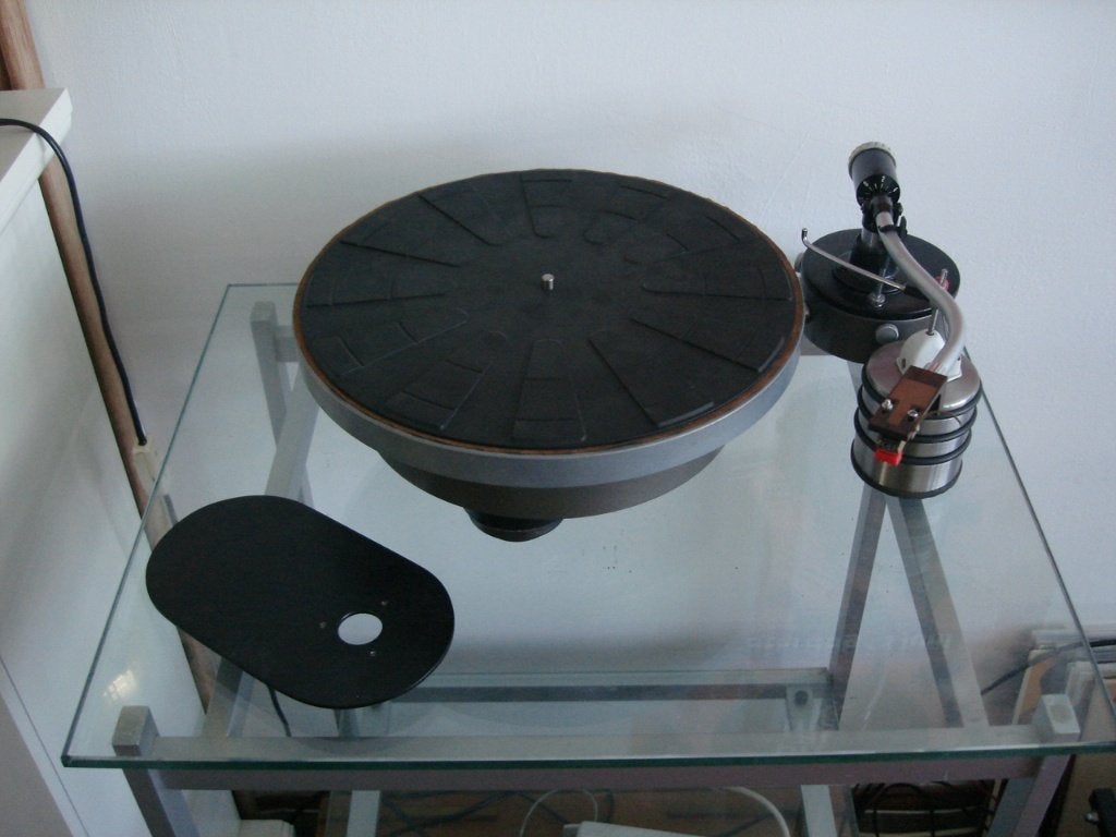 Custom made draaitafel., Ophalen, Gebruikt, Platenspeler, Overige merken