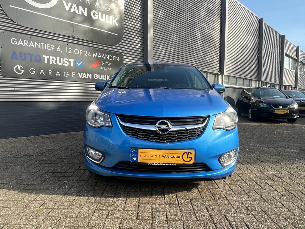 Opel KARL 1.0 ecoFLEX Innovation 75PK Automaat,Carplay,Clima, Auto's, Opel, 839 kg, Gebruikt, Euro 6, Blauw