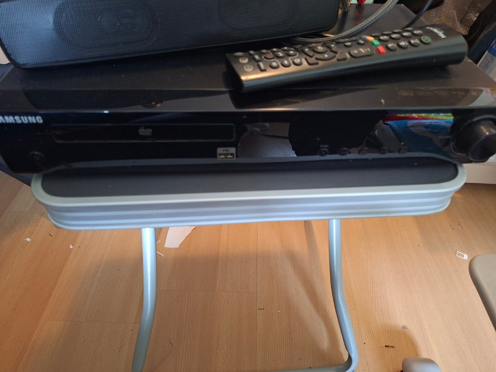 samsung dvdspeler + geluidbox, Ophalen of Verzenden, Samsung