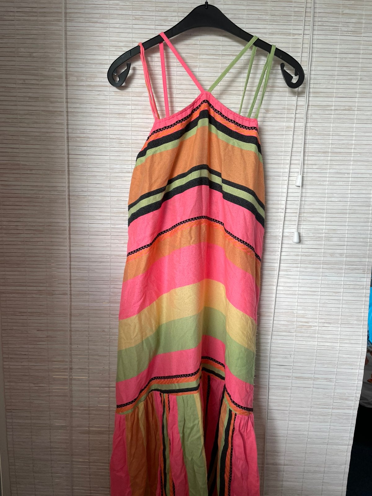 Zomerjurk van NeMa (ibiza) maat m, Maat 38/40 (M), Zo goed als nieuw, Onder de knie, Meerkleurig