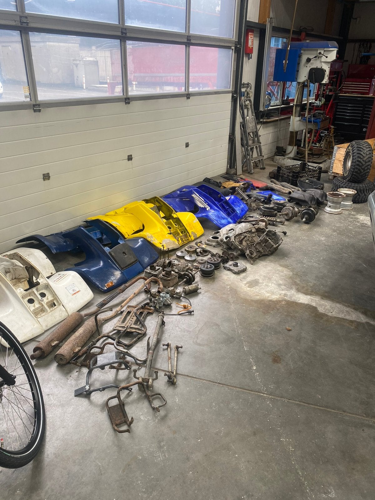Partij Yamaha breeze onderdelen, Ophalen, Zo goed als nieuw