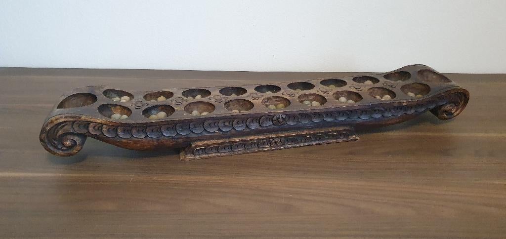 Mancala bordspel, Antiek en Kunst, Antiek | Speelgoed, Ophalen of Verzenden