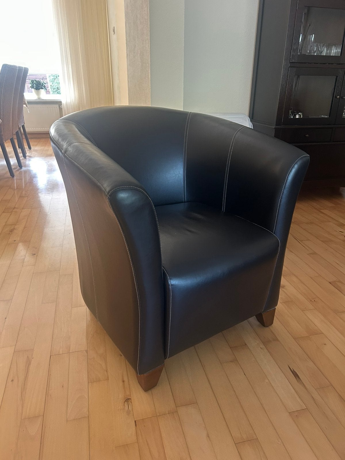 Fauteuil, Huis en Inrichting, Fauteuils, Ophalen, Gebruikt, 75 tot 100 cm, 50 tot 75 cm