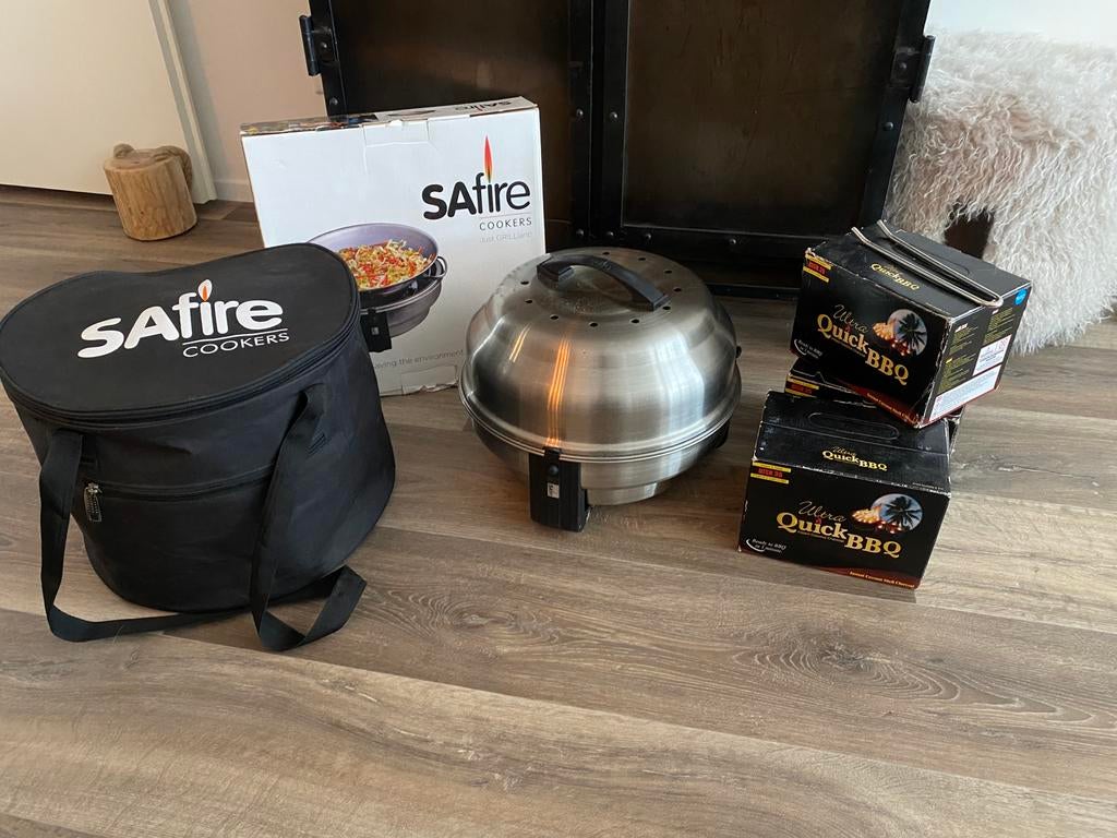 Safire cookers BBQ complete set, Ophalen, Gebruikt