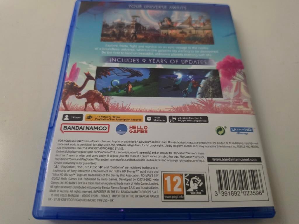 No Man's Sky voor Playstation 5 Lees Beschrijving Aub, Spelcomputers en Games, Online, Zo goed als nieuw, Vanaf 12 jaar, Hello Games EU