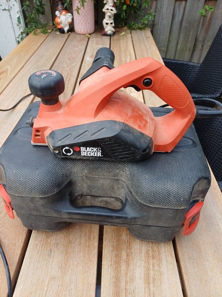 Black & Decker elektrische schaafmachine, Doe-het-zelf en Verbouw, Ophalen of Verzenden, Gebruikt, Elektrisch
