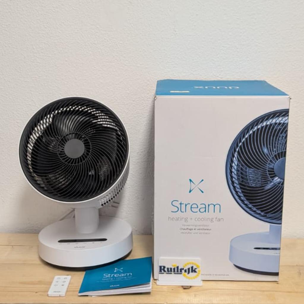 Duux Stream Ventilator Cool & Hot - Nieuw in doos, Ruilrijk, Nieuw, Info@ruilrijk.nl, Neerstraat 60, 6041 KD Roermond