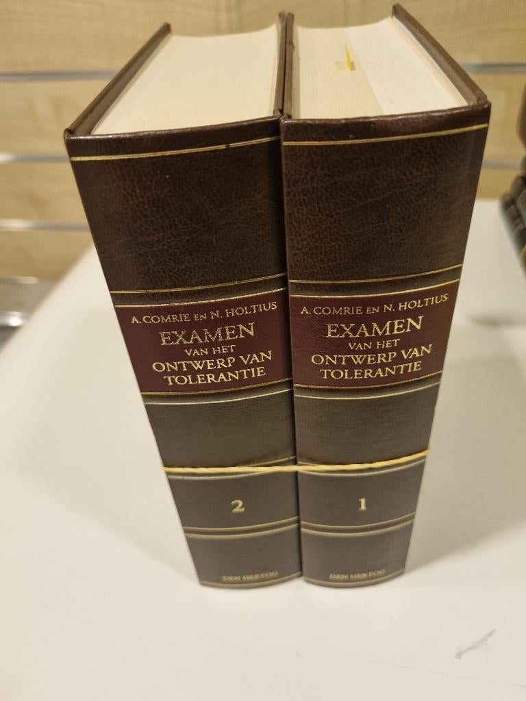 A. Comrie en N. Holtius. Examen van het ontwerp v tolerantie, Boeken, Ophalen of Verzenden, Gelezen, Christendom | Protestants