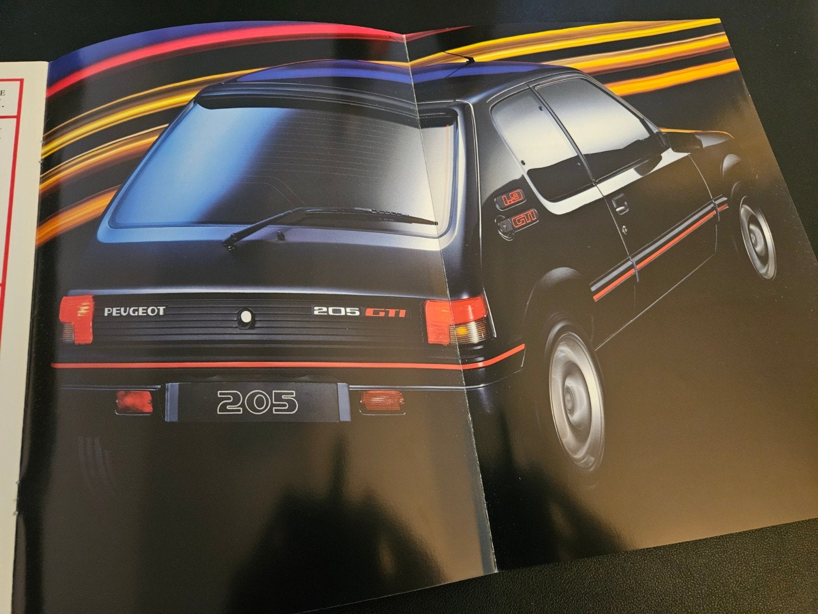 Brochure Peugeot 205 GTi 1993, Ophalen of Verzenden, Zo goed als nieuw, Peugeot