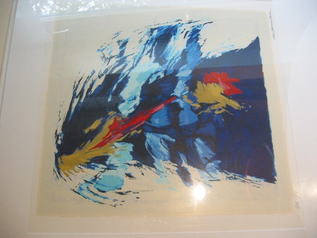 Hendrik van Veenendaal Zeefdruk - (2 X), Antiek en Kunst, Kunst | Litho's en Zeefdrukken, Ophalen