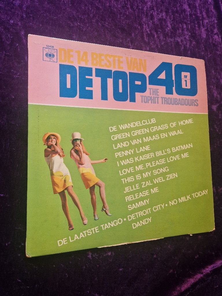 the tophit troubadours - de 14 beste van de top 40 nr 1, Ophalen, Gebruikt, 12 inch, 1960 - 1969