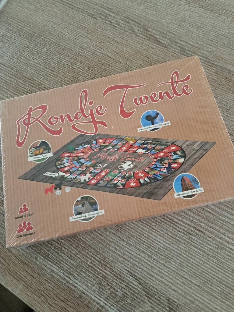 Rondje Twente Bordspel - Nieuw in Seal, Vijf spelers of meer, Ophalen of Verzenden, Nieuw