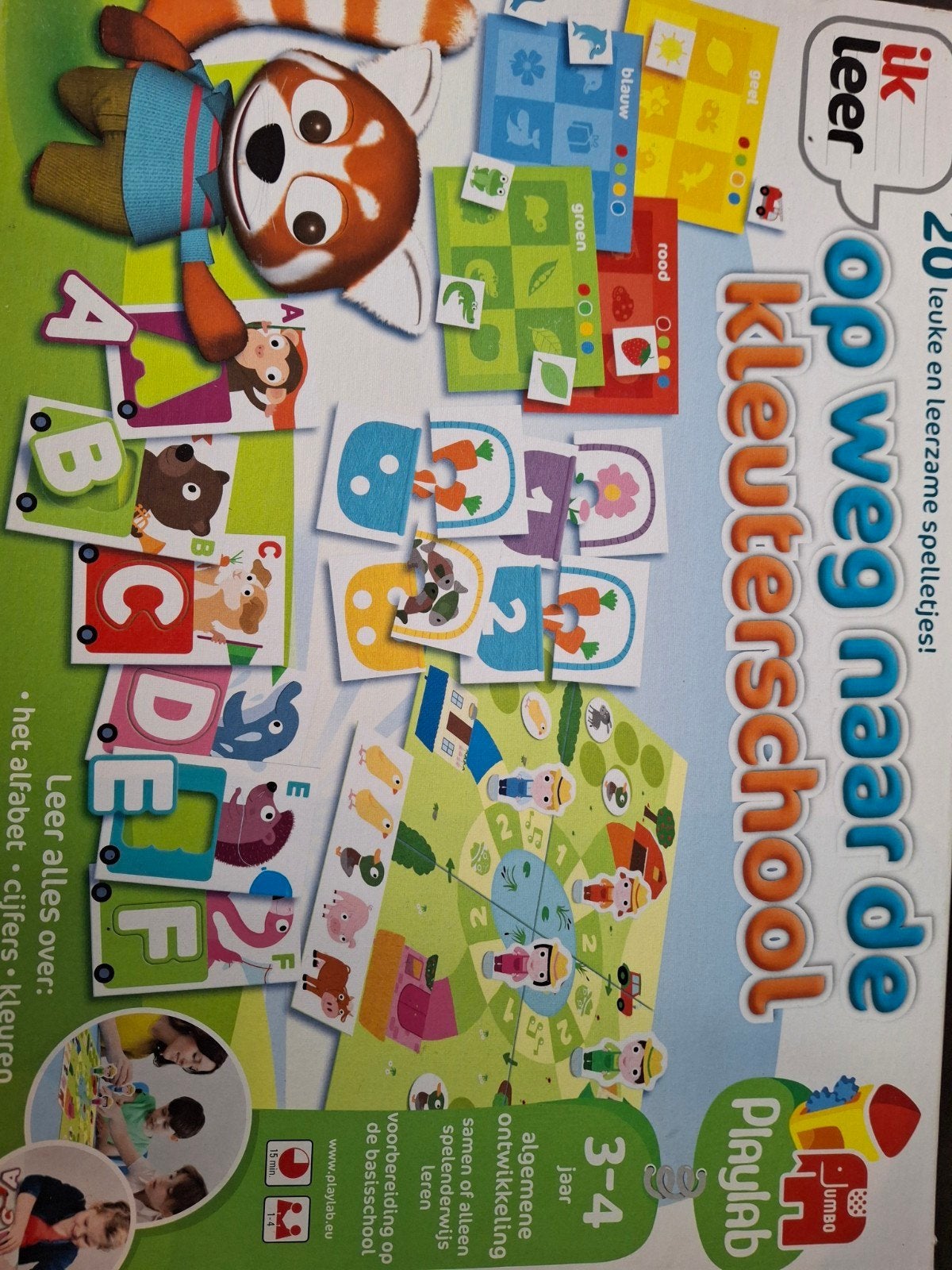 Jumbo Playlab: Op weg naar de kleuterschool (3-4 jaar), Ophalen, Gebruikt, Knutselen