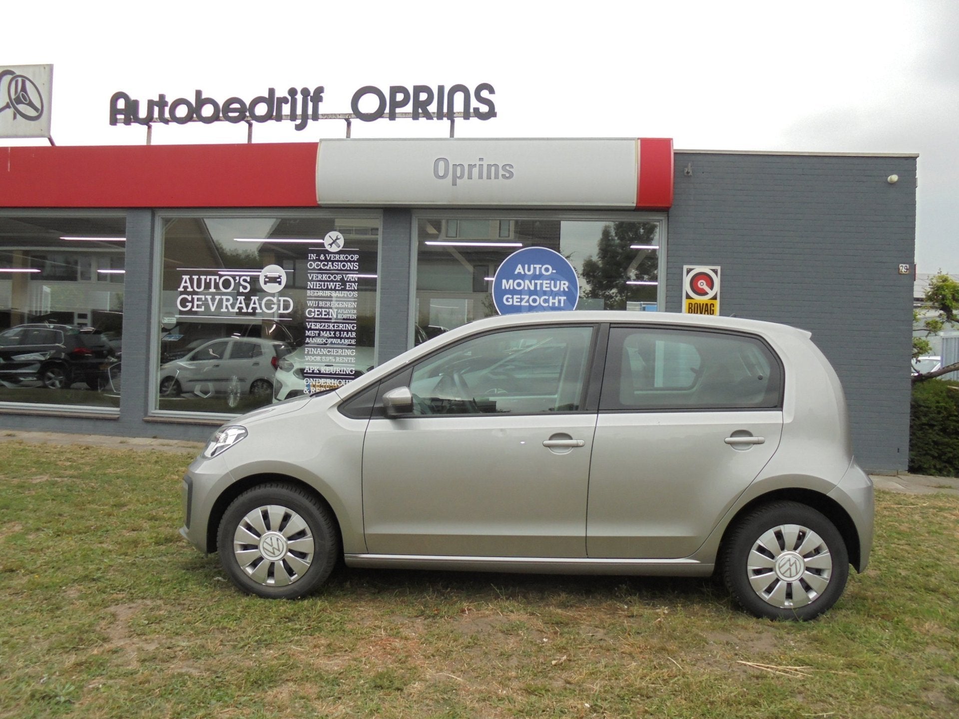 Volkswagen Up! 1.0 BMT move up! 5drs NL -Auto, AIRCO Lage Km, Auto's, Volkswagen, Stof, Gebruikt, Start-stop-systeem, 23 km/l