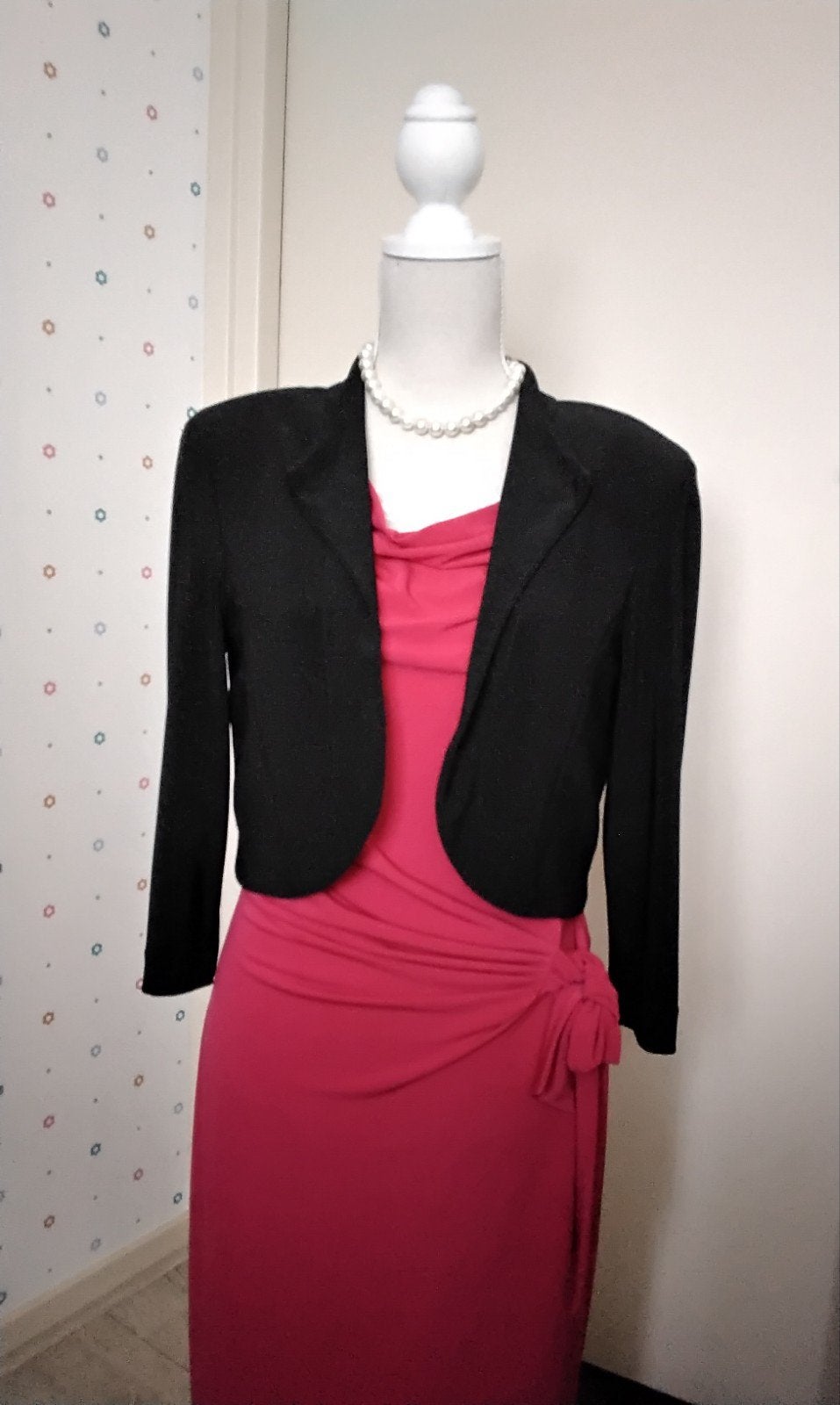 Joseph Ribkoff zwart bolero jasje maat 38/40 (M), Maat 38/40 (M), Zwart, Joseph Ribkoff, Ophalen of Verzenden
