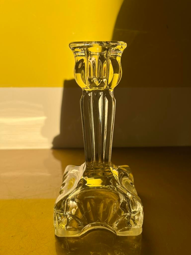 ERNST BUDER   —. CANDLE.  —. 1960., Antiek en Kunst, Antiek | Glas en Kristal, Ophalen of Verzenden