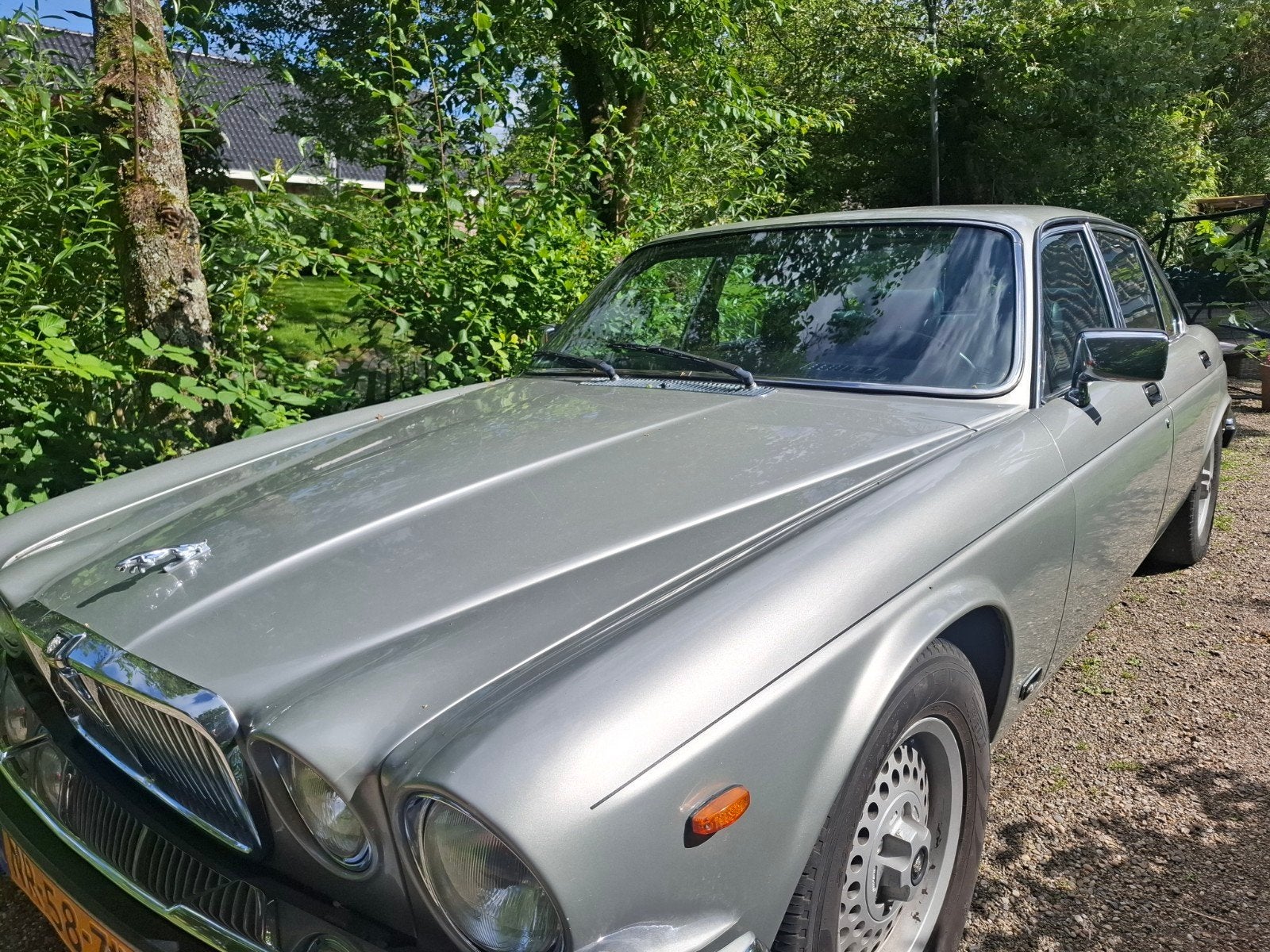 Jaguar Sovereign 4.2 AUT 1985 Grijs  en Belastingvrije, Auto's, Jaguar, Automaat, Achterwielaandrijving, 205 pk, Sovereign