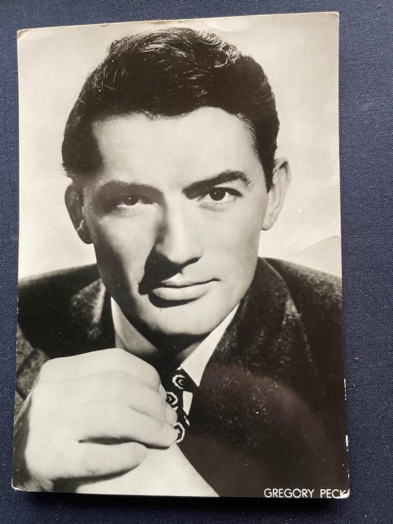 ansichtkaart / kaart van Gregory Peck., Verzamelen, Ansichtkaarten | Themakaarten, Verzenden, 1940 tot 1960, Sterren en Beroemdheden