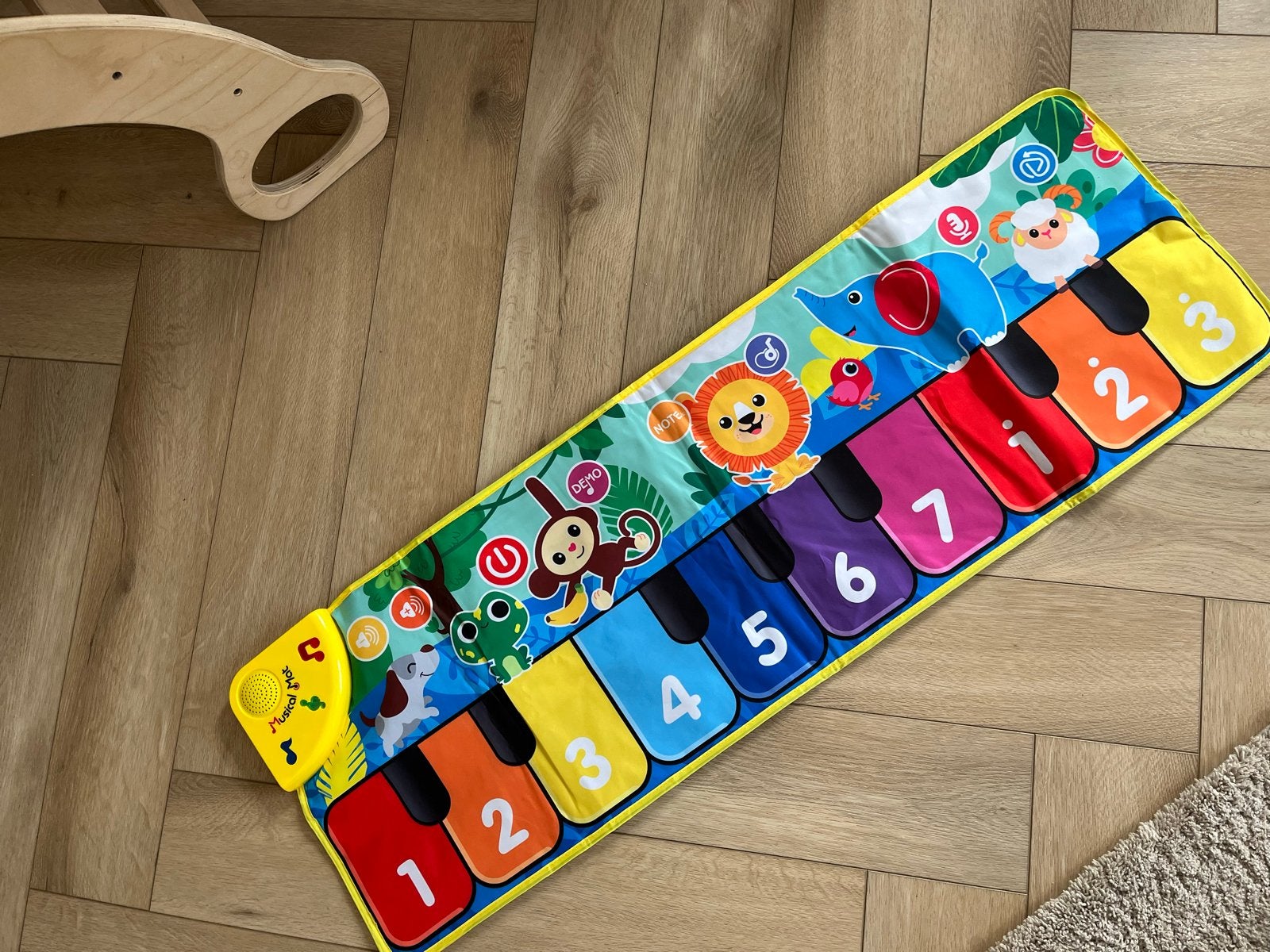 Muziekmat met geluid en dieren, Ophalen of Verzenden, Gebruikt, Speelkleed, Met geluid