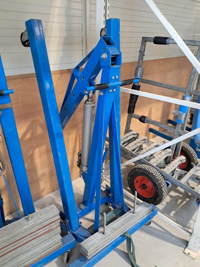 Robuuste motortakel - Ideaal voor werkplaats, Ophalen, Gebruikt, Handmatig