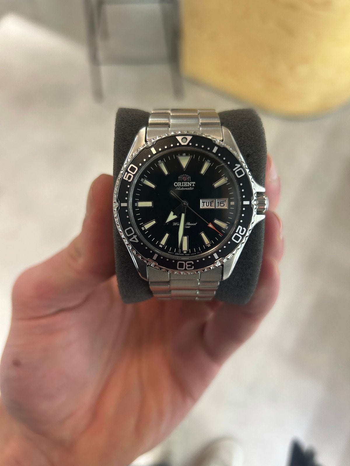 Orient Kamasu RA-AA0001B19B, Overige merken, Staal, Staal, Polshorloge