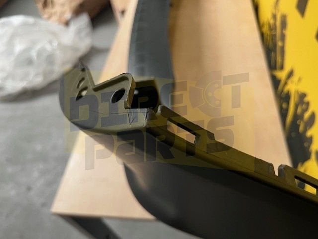 Renault Express (5/21-) (FJK) achterbumper zwart Origineel!, Renault, -, -, Nieuw