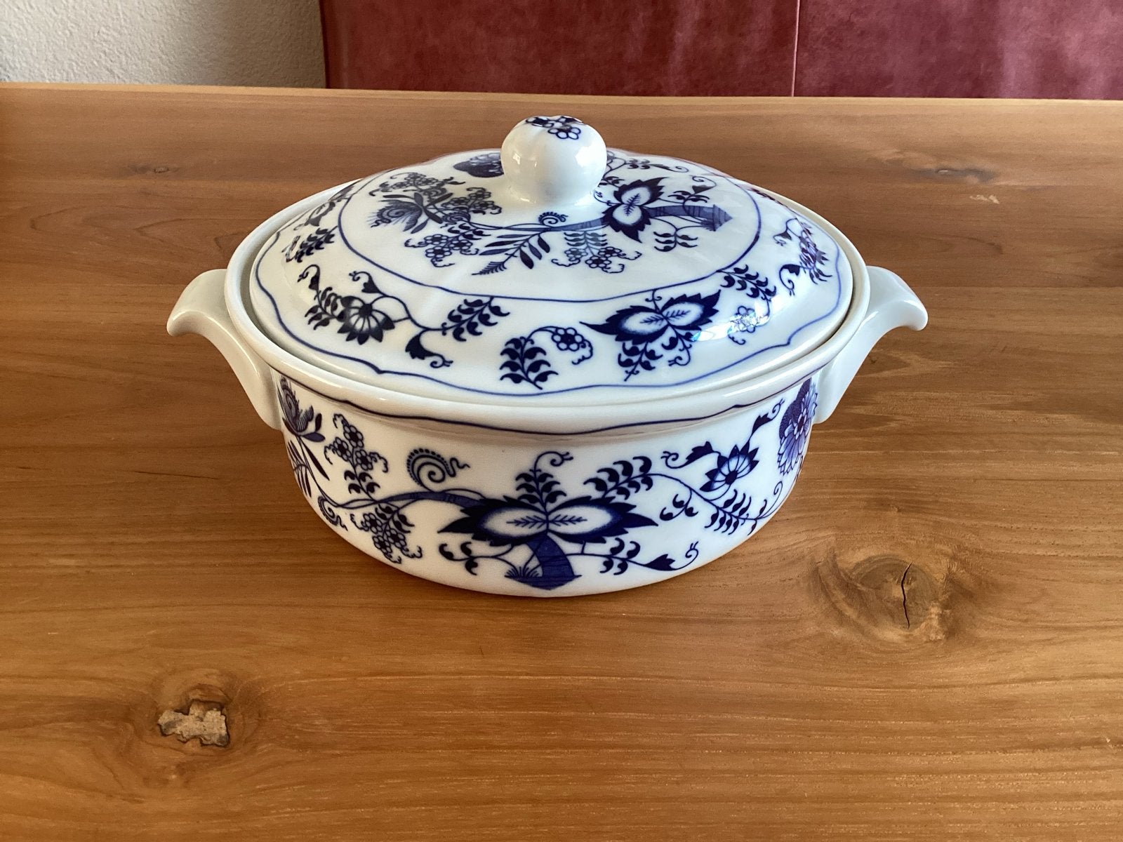 Blue Danube dekschaal 20cm - Als nieuw!, Ophalen