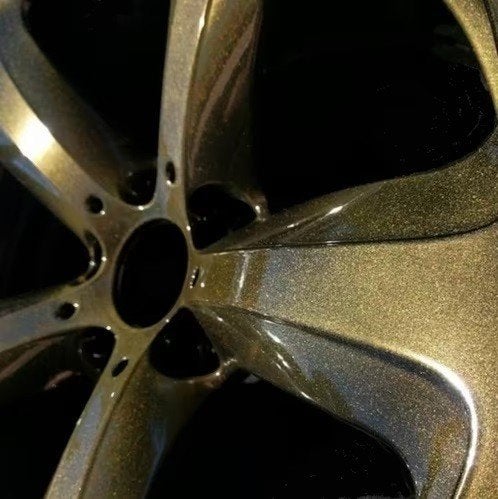 Brilliant transparant met goud metallic poedercoating, Auto diversen, Verzenden