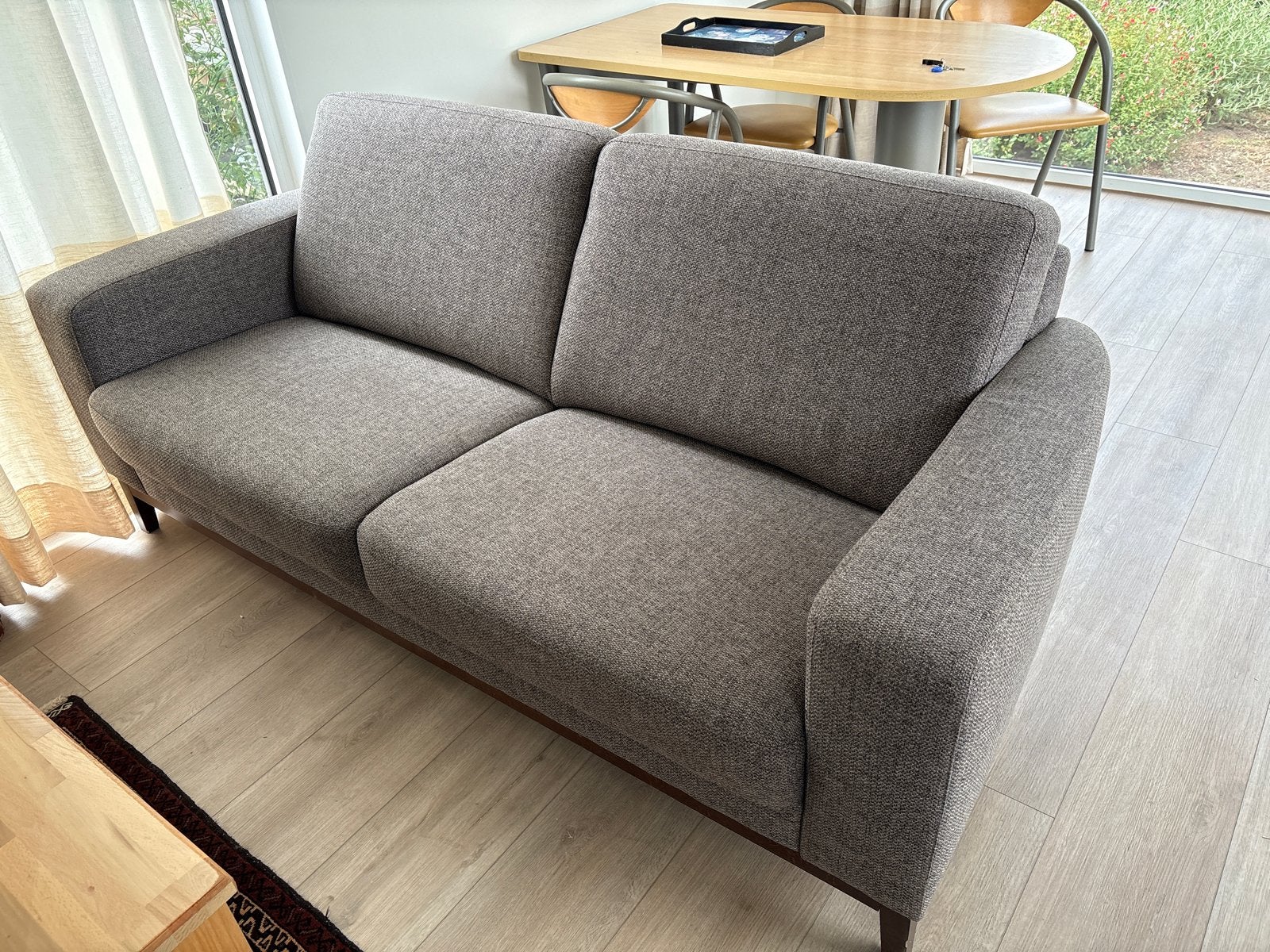 Comfortabele 2,5-zits bank - 196x94x87 cm, Ophalen, Gebruikt, 150 tot 200 cm, Driepersoons