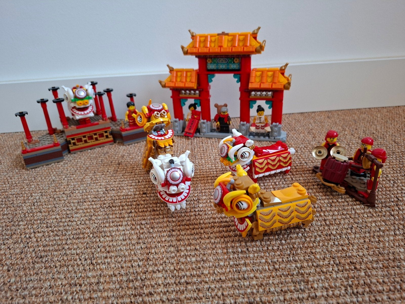 LEGO 80104 Leeuwendans Chinees Nieuwjaar, Overige thema's, Lego, Ophalen of Verzenden, Zo goed als nieuw