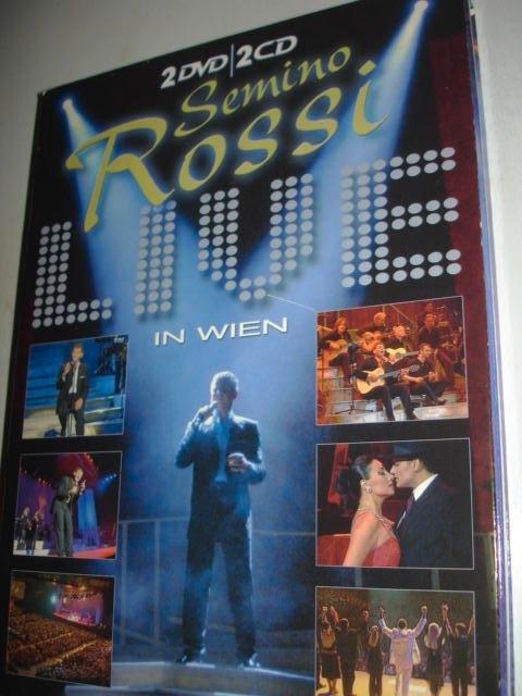 Semino Rossi- Live in Wien- BOXSET- 2-DVD + 2-CD- (NIEUW), Alle leeftijden, Verzenden, Nieuw in verpakking, Boxset