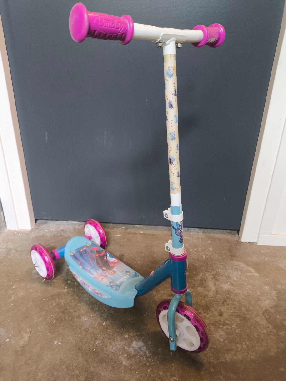 Frozen Step Scooter - Smoby ELSA, Ophalen of Verzenden, Gebruikt, Overige typen