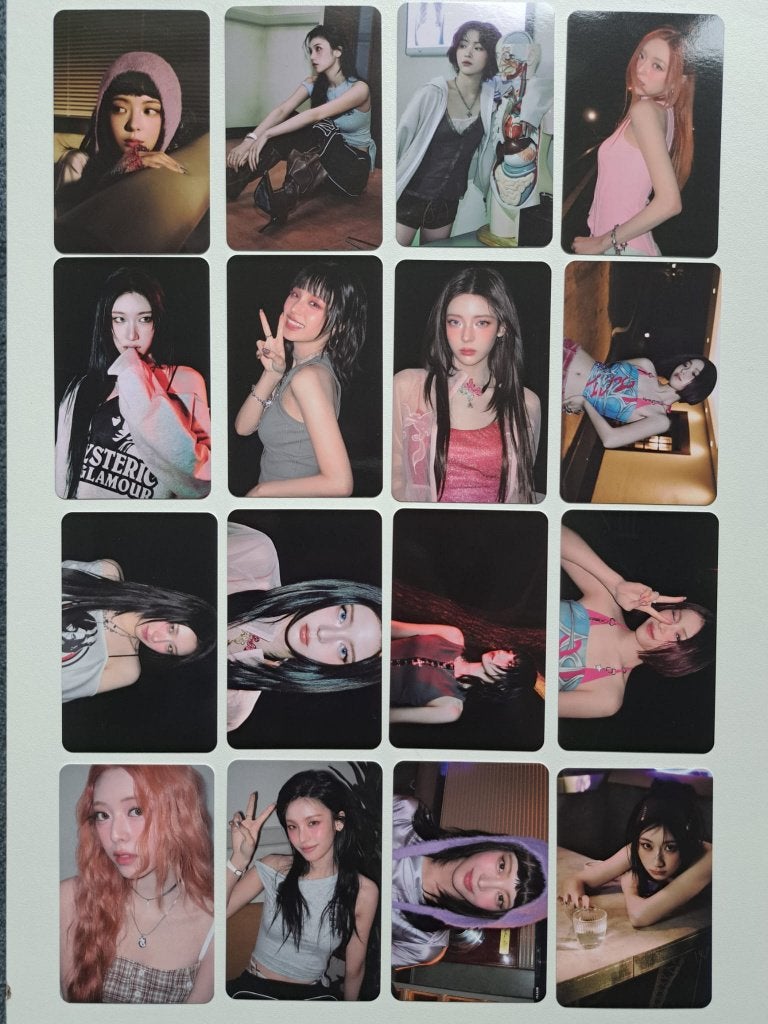 Itzy GBWG poca photocards, Ophalen of Verzenden, Nieuw, Foto of Kaart