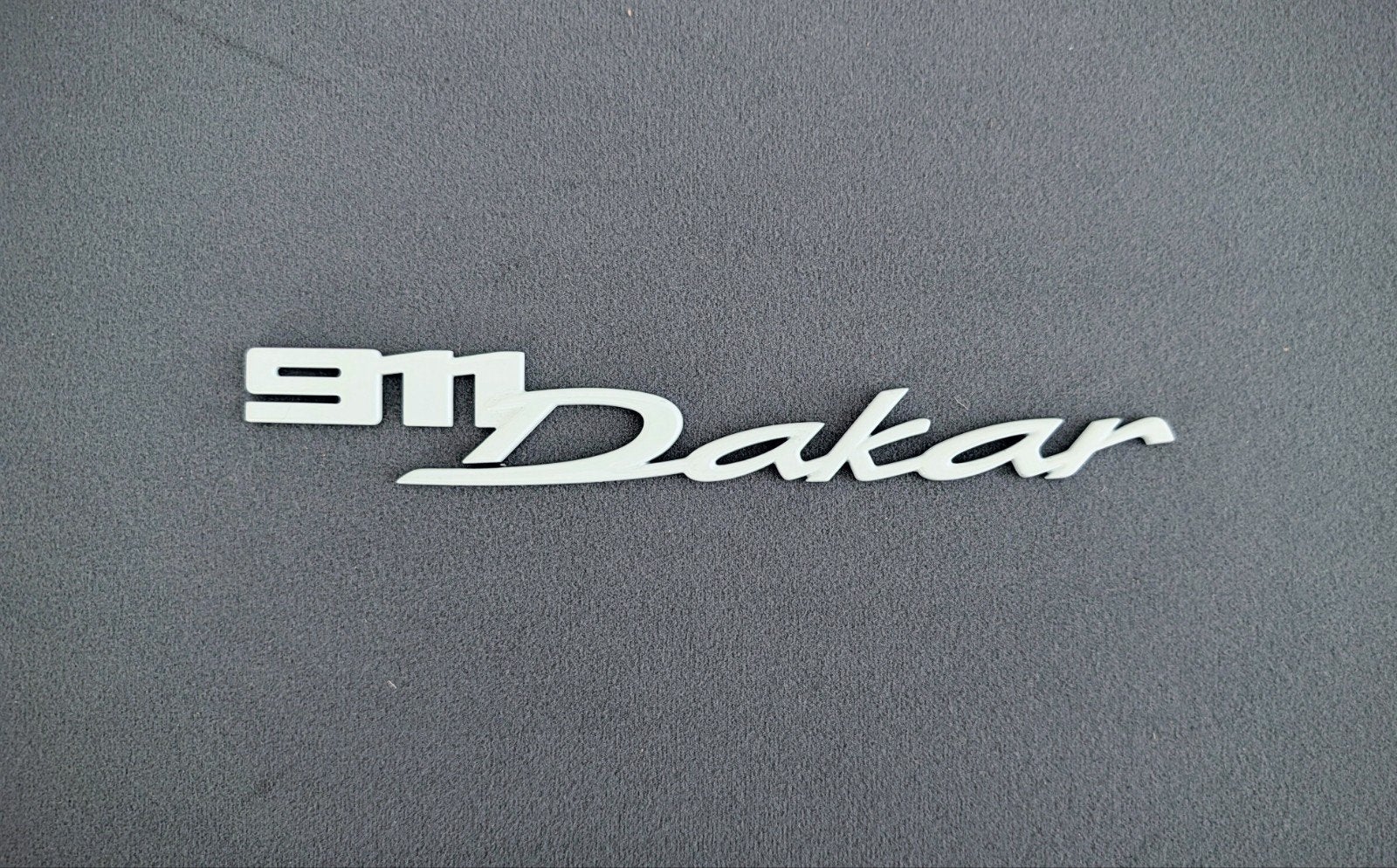 Witte Porsche 911 Dakar Decal - Limited Edition, Ophalen, Nieuw, Porsche