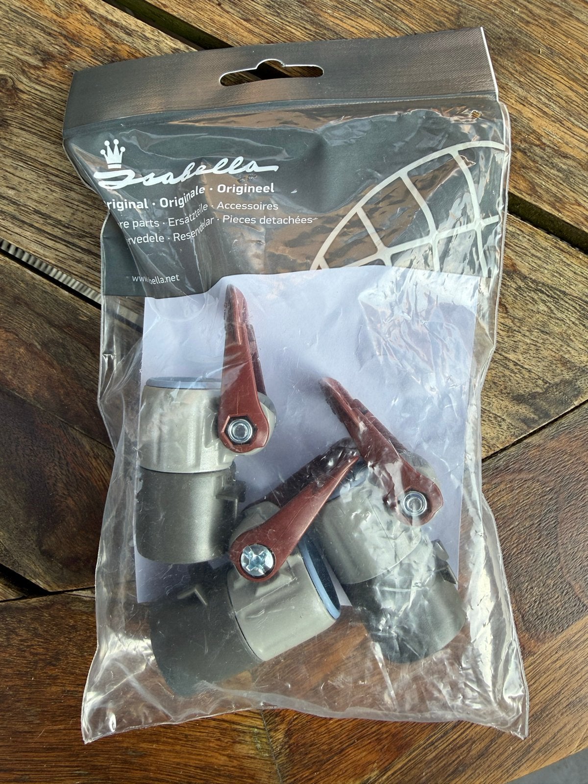 3x Nieuwe Isabella IsaFix buisklemmen 26 mm, Ophalen, Nieuw